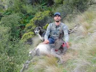 Millie with a Fallow yearling